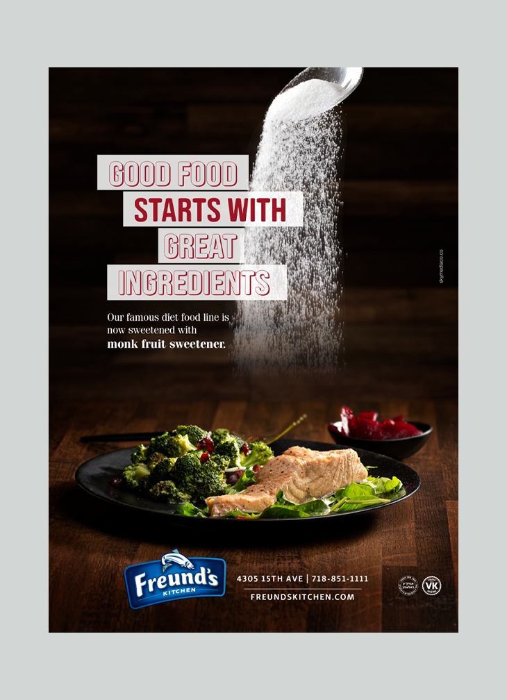 Freund's Good Food Ad